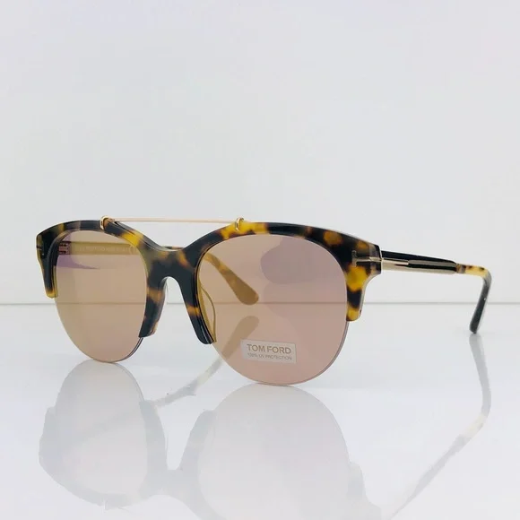 New TOM FORD Adrenne Rounded Sunglasses - Picture 5 of 16